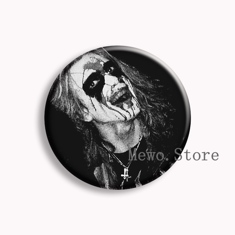Rock Mayhem Band Soft Button P - Collectible Vintage Brooches ulasan dan harga
