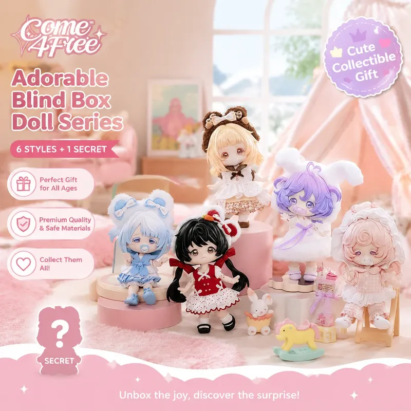 Come4free Blind Box Series Bjd - Collectible & Vintage Dolls For Wedding ulasan dan harga