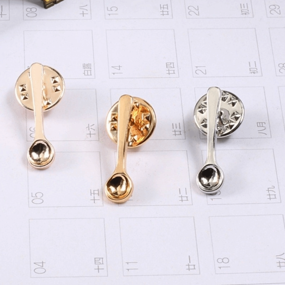 New Cute Design Spoon Brooch C - Collectible Vintage Brooches ulasan dan harga