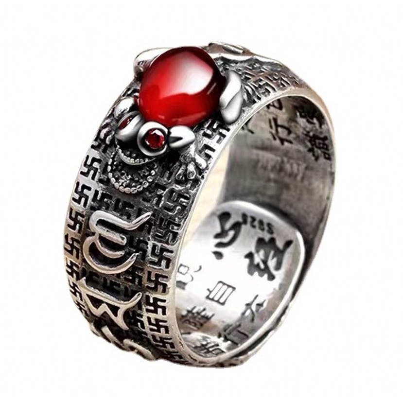 Chinese Feng Shui Pixiu Ring S - Vintage Collectible Coins ulasan dan harga