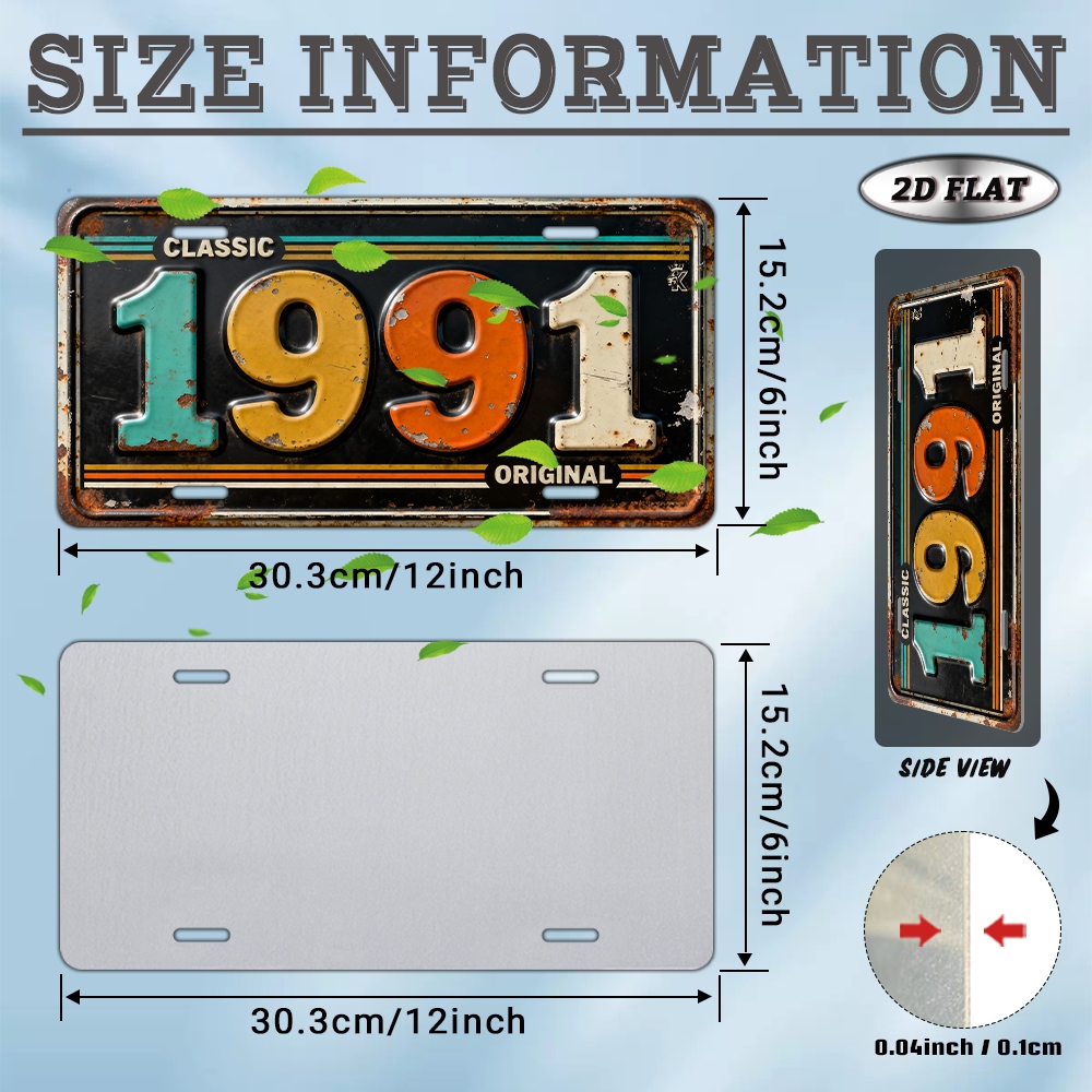 2D Flat, [2D Flat] 1pc Vintage - Vintage Collectible Plates ulasan dan harga