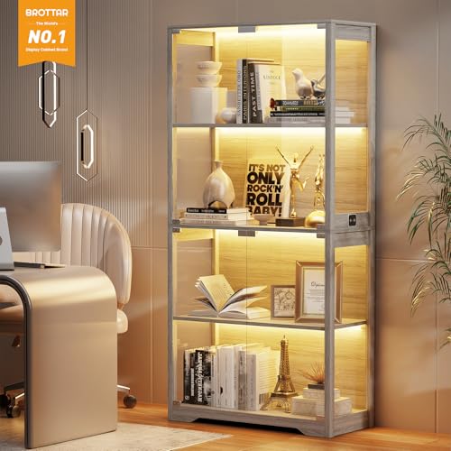 Display Cabinet with Glass Doo - Collectible & Vintage Dolls For Wedding ulasan dan harga