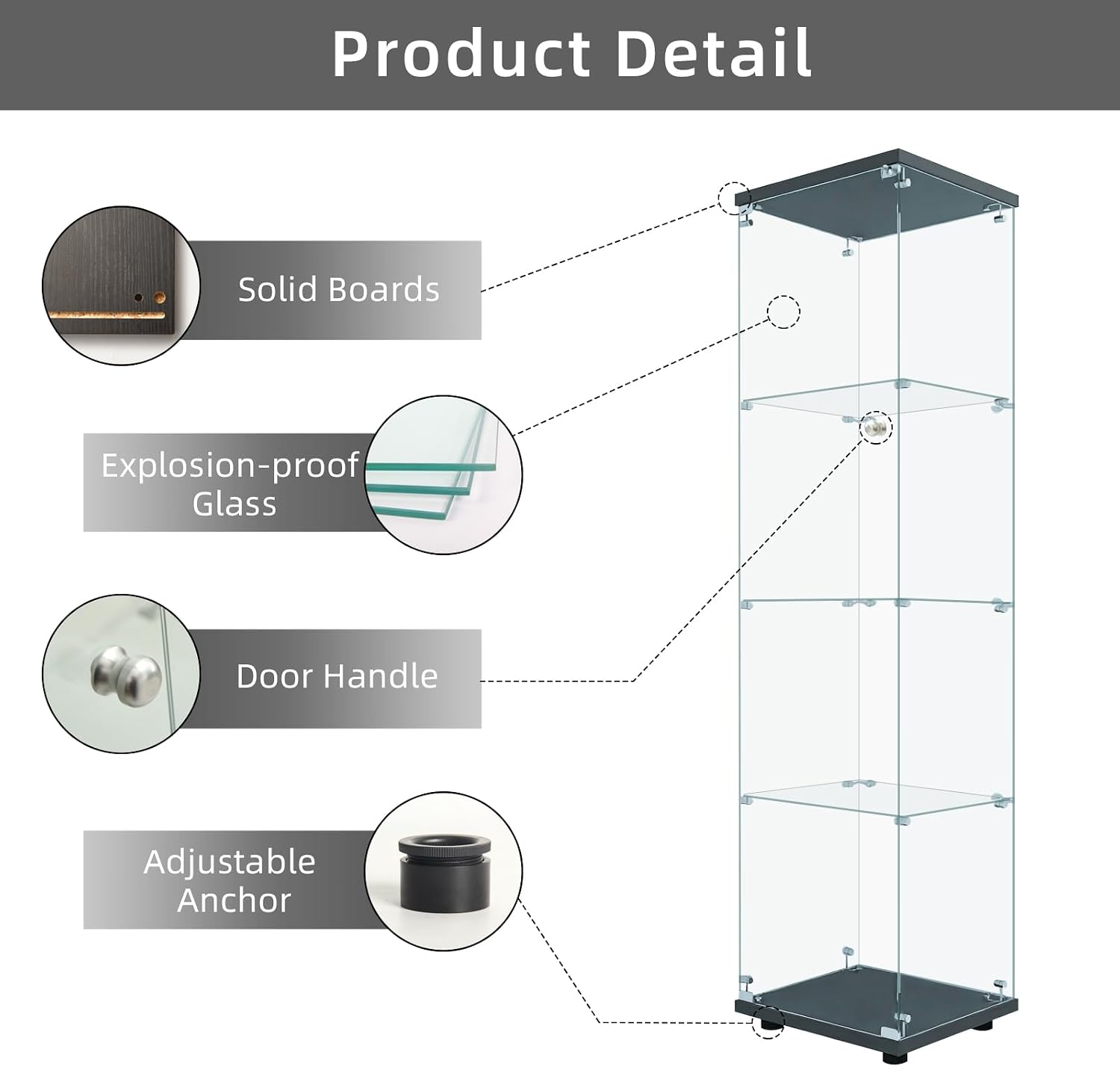 Glass Display Cabinet With Loc - Collectible & Vintage Dolls For Wedding ulasan dan harga