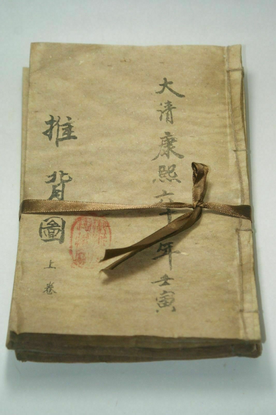 Hand-Painted Old Chinese Ancie - Vintage Collectible Books ulasan dan harga