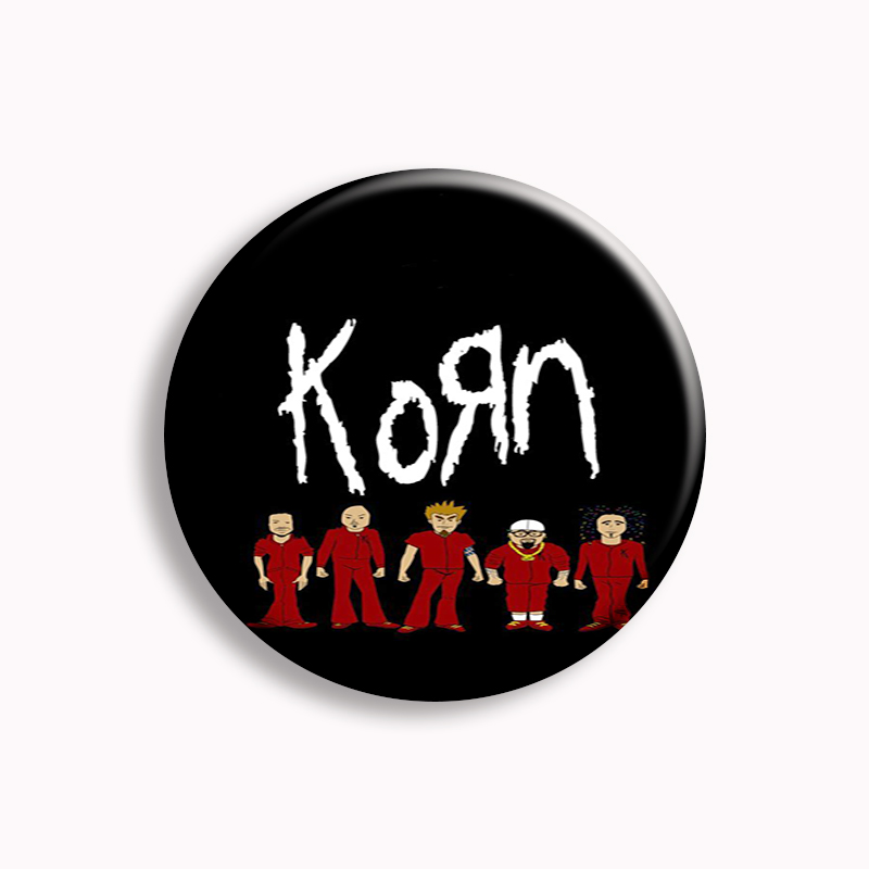 Hip Hop Korn Music Rock Band C - Collectible Vintage Brooches ulasan dan harga