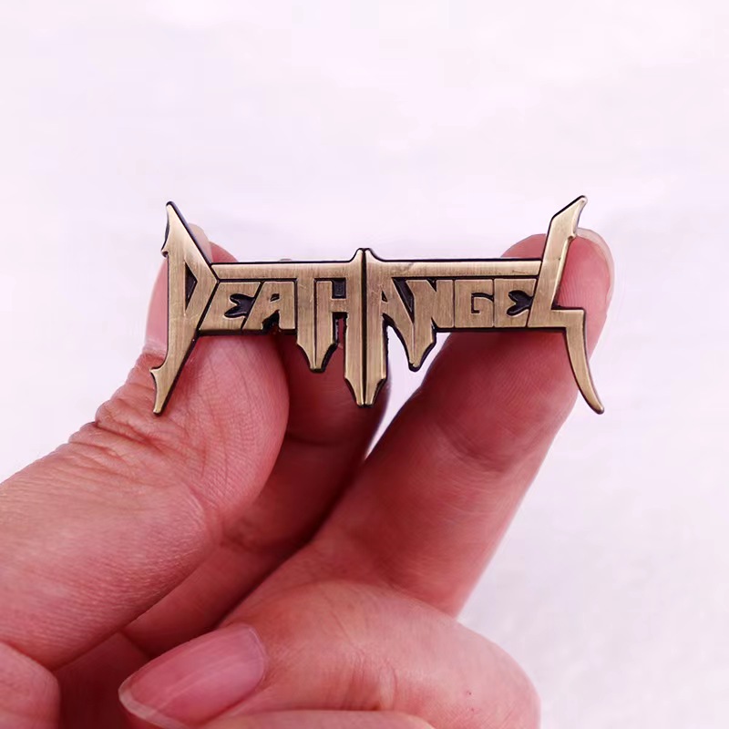 High Quality Death Angel Rock  - Collectible Vintage Brooches ulasan dan harga