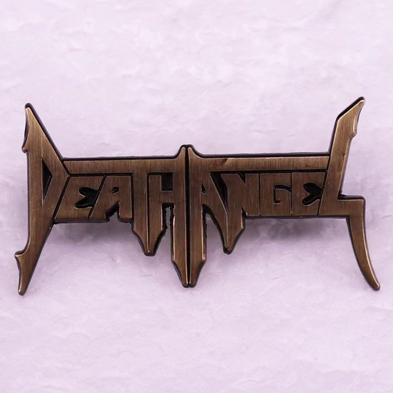 High Quality Death Angel Rock  - Collectible Vintage Brooches ulasan dan harga