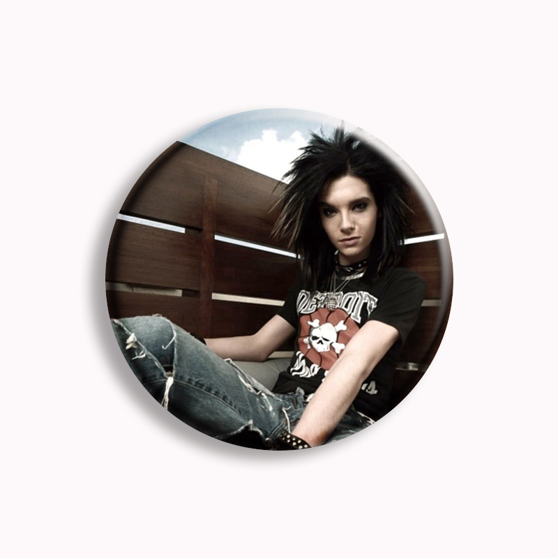 Rock Band Tokio Hotel Kaulitz  - Collectible Vintage Brooches ulasan dan harga