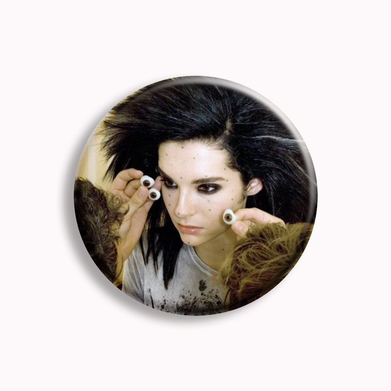 Rock Band Tokio Hotel Kaulitz  - Collectible Vintage Brooches ulasan dan harga