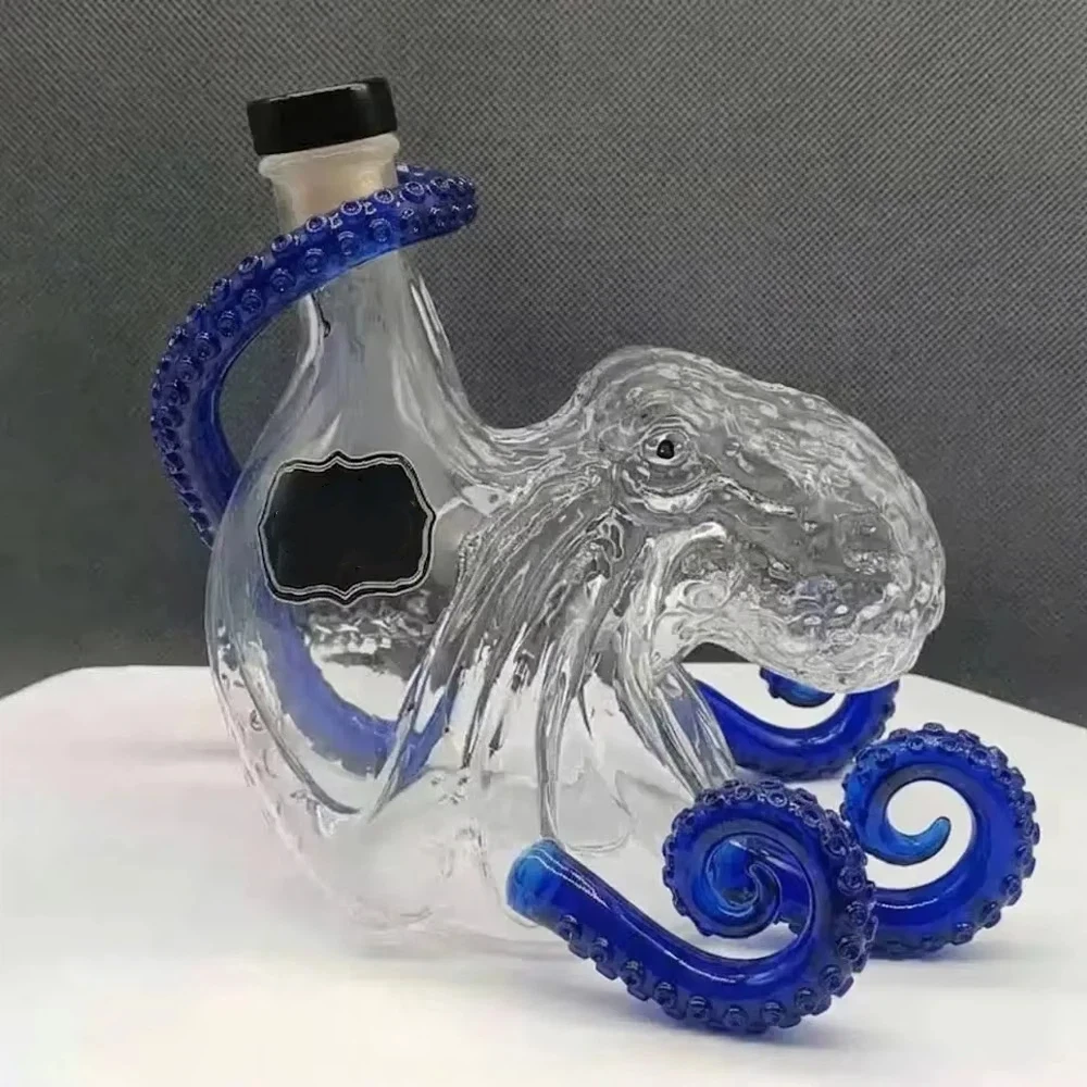 New Creative Octopus Shaped Wh - Vintage Collectible Glassware ulasan dan harga