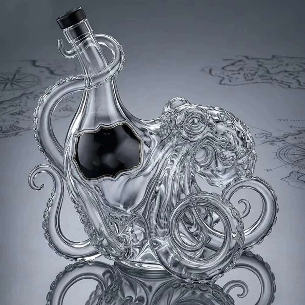 New Creative Octopus Shaped Wh - Vintage Collectible Glassware ulasan dan harga