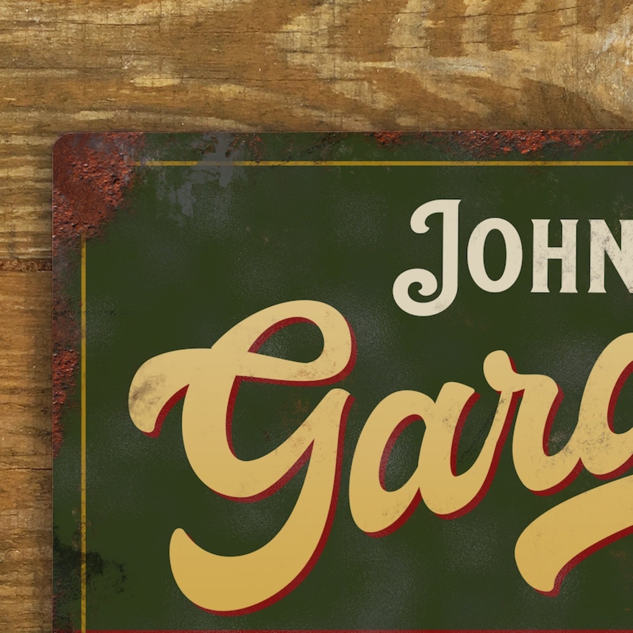Custom Personalised Garage Met - Vintage Collectible Plates ulasan dan harga