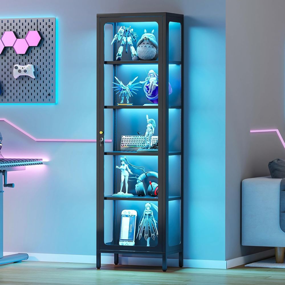 69 Glass Display Cabinet with  - Collectible & Vintage Dolls For Wedding ulasan dan harga