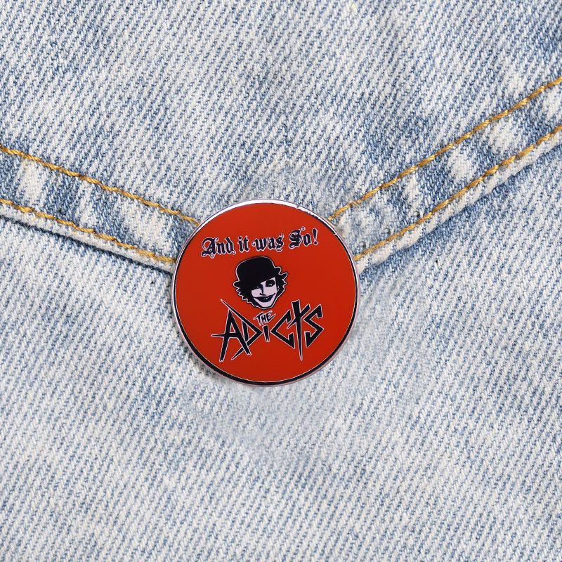 The- Adicts Enamel Pin Vintage - Collectible Vintage Brooches ulasan dan harga
